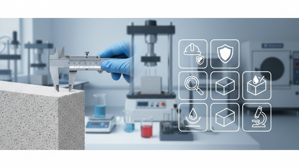 Essential Quality Control & Lab Testing for AAC Blocks: Ensuring Durability & Safety