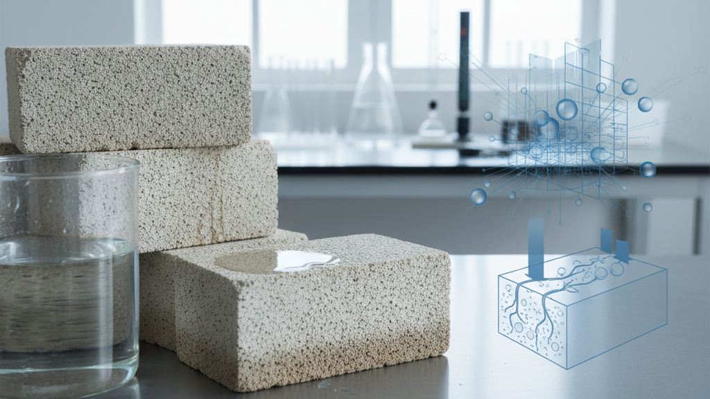 Understanding Moisture & Water Absorption Properties of Fly-Ash Blocks
