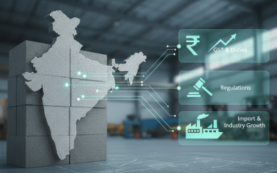 How GST, Import Duties, and Regulations Are Shaping India’s AAC Block Industry