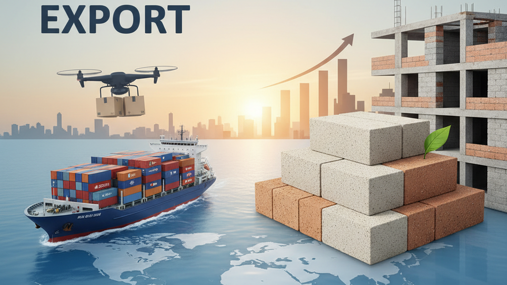 Exploring Export Opportunities for AAC and Fly-Ash Blocks
